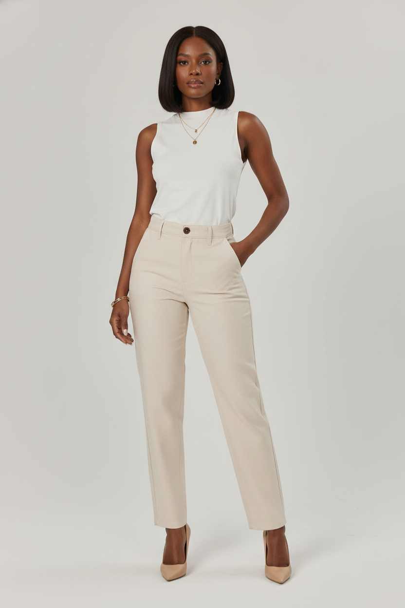 Calça Mom