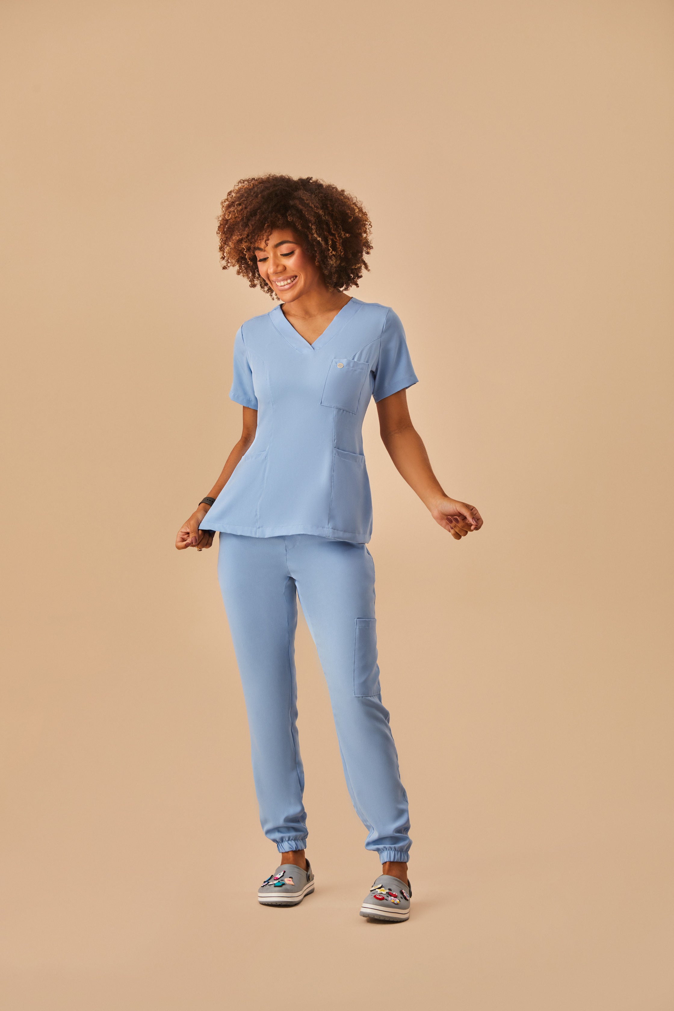 Scrub Clara Azul