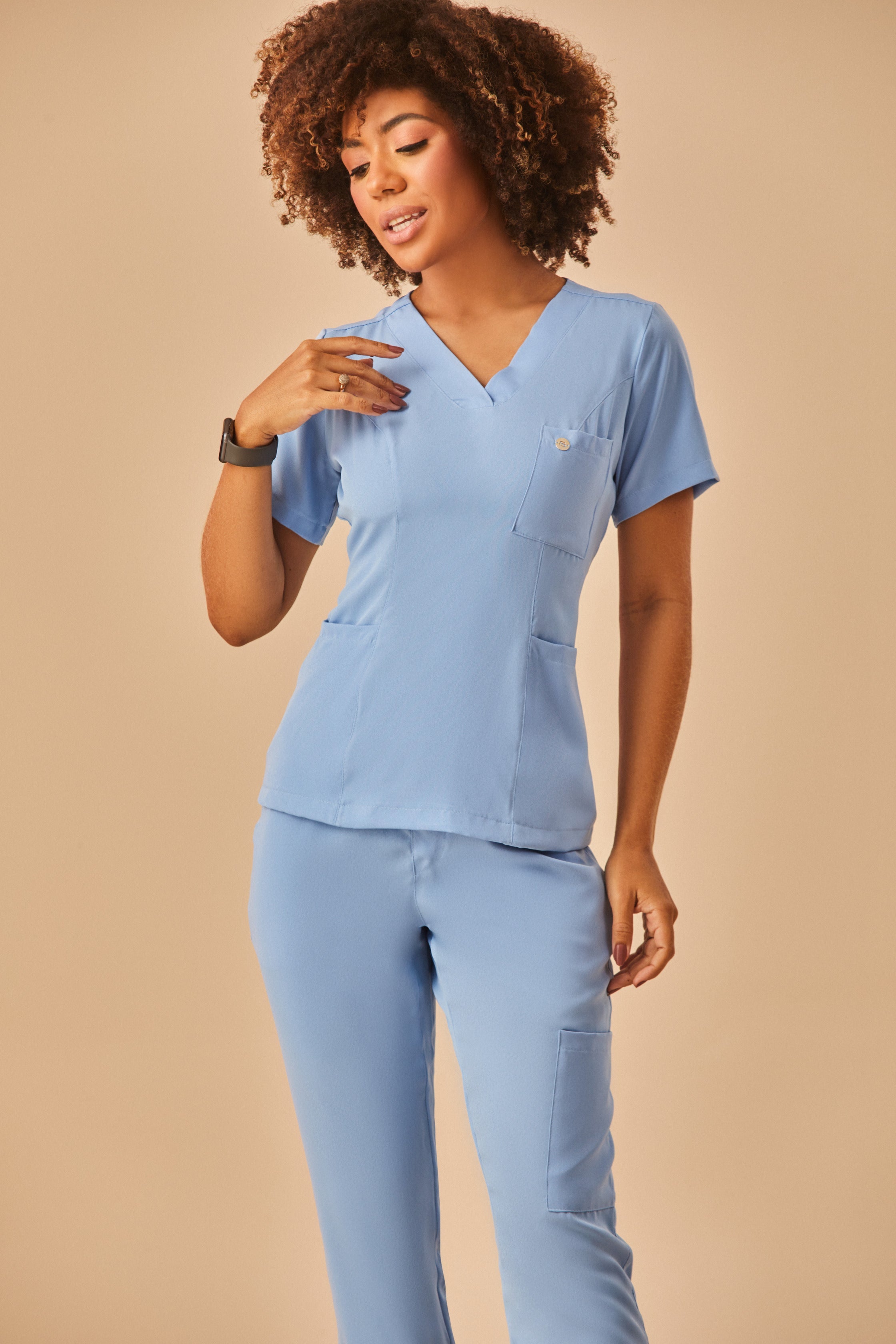 Scrub Clara Azul